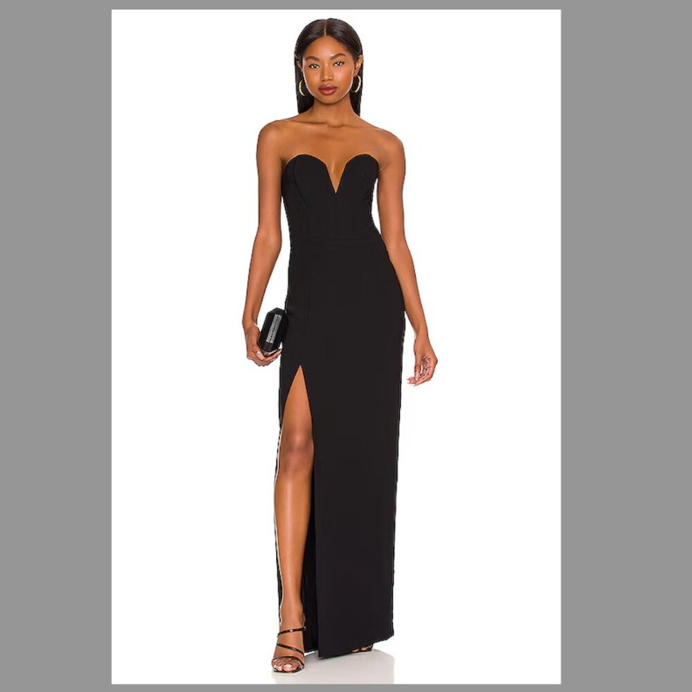 Cherri Gown - Amanda Uprichard | Black Formal Dress